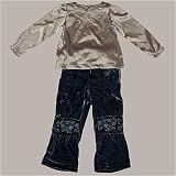 Le Top satin shirt/velvet pan