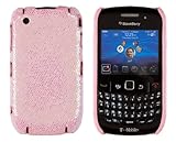 Hard Sparkles Case for BlackBerry Curve 8520 / 8530 / 9300 - Light Pink