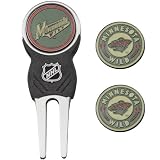 NHL Minnesota Wild Logo Divot Tool & Ball Marker Set