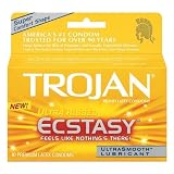 Trojan  Ecstasy Ultrasmooth Lubricant,10-count On Sale