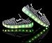 Santiro Children's Light up Shoes for Boys Girls Kids Athletic Shoes Fashion Sneakers LED Light Breathable Sneakers SSK006B1-33