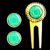 Oregon Ducks Divot Tool Golf Ball 2 Marker Set ~ aminco