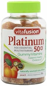 Vitafusion Platinum Gummy Vitamins, 50 Count