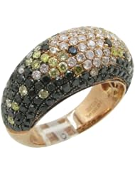 14k Pink Gold 2.68ctw Diamond Cocktail Ring LR713SU Size 6.5