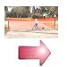 Kidkusion 4725 Kid Safe 25 Foot Driveway Guard With Free LED Safety Reflector Light