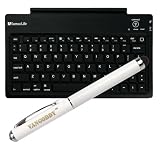 Accessories by VanGoddy Premium Stylus Laser Pointer LED Flashlight Combo **Batteries Included!!!** + SumacLife Bluetooth Keyboard for Sony Tablet S Tablet