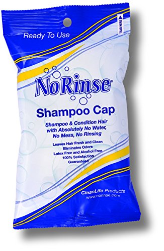 No Rinse Shampoo Cap Each - 12 Pack