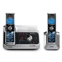 VTech 6042 DECT 6.0 Two-Handset Cordless Phone System with Digital Answering Device and Caller ID