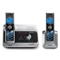 VTech 6042 DECT 6.0 Two-Handset Cordless Phone System with Digital Answering Device and Caller ID