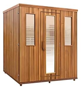 Amazon.com : Hanko 4 Person Home Infrared Sauna Kit - Western Red Cedar