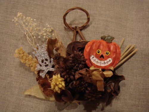 ハロウィンリース（壁掛け） 小
