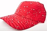 51urVj59qWL. SL160  Sparkle Glitter Cap / Red / Red Hat Lady Society