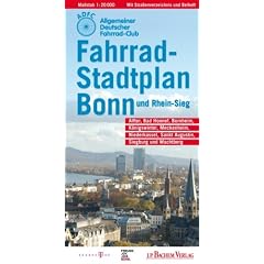 Fahrradstadtplan Bonn / Rhein-Sieg: mit Alfter, Bad Honnef, Bornheim, K�nigswinter, Meckenheim, Sankt Augustin und Wachtberg