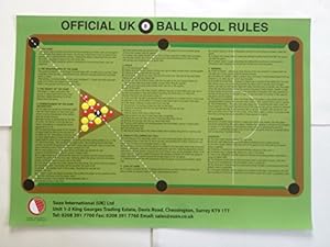 English 8 Ball Pool Rules: Amazon.co.uk: Sports &amp; Outdoors
