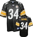 Verron Haynes Pittsburgh Steelers Black NFL Replica Jersey