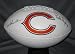 Dick Butkus & Gale Sayers Autographed/Hand Signed Chicago Bears Logo Football