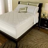 Serta Carswell Plush Eurotop Mattress Set - Queen