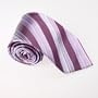 Purple Stripes Woven Silk Tie Present Box Set dark magenta Holy Saturday Present T8203