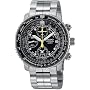 Seiko Men's Flight Alarm Chronograph Watch #SNA411