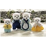 Sylvanian Families Polar Bear Beaufort family