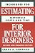 Book cover of Estimating for Interior Designers.