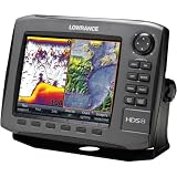 Lowrance HDS-8 GEN2 Plotter/Sounder, with 8.4-inch LCD, Insight USA Cartography, and 83/200KHz Transducer.