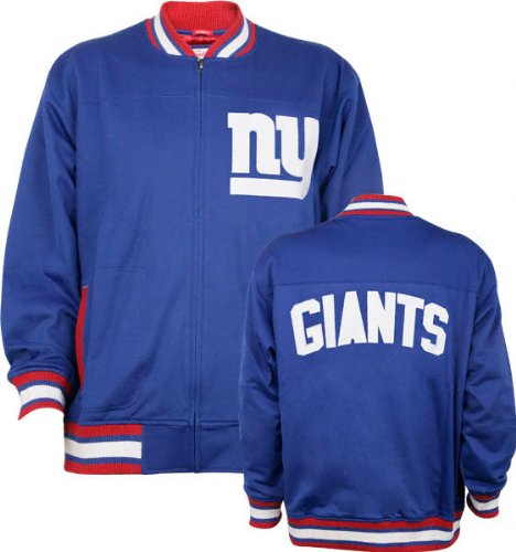 New York Giants Mitchell & Ness Sideline Track Jacket