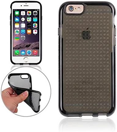 For Iphone 6 Plus Case,Iphone 6s Plus Case (5.5 Inch),Hotoy(TM) Unique Fashion Dumbbell Pattern Design Clear Case Protective Impact Soft Evo and TPU Phone Case (Gray Black)