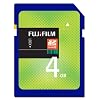 Fujifilm 4 GB Class 6 SDHC Flash Memory Card