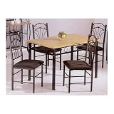 Unique 5-Pc Pack Dinette Table/Chair