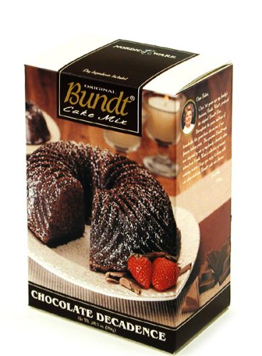 Nordic Ware Chocolate Decadence Bundt Cake Mix by Nordic Ware