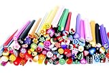 Premium MASH 100 Pc Nail Art Nailart 3d Manicure Design Sticks Rods Stickers Gel Tips
