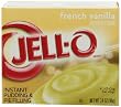Jell-O Instant Pudding & Pie Filling, French Vanilla, 3.4-Ounce Boxes (Pack of 24)