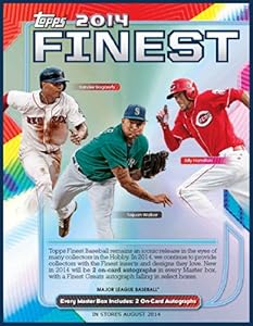 2014 Topps Finest Baseball Hobby 8-Box Case (Presell)