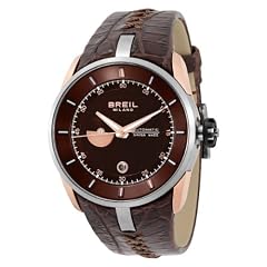 BREIL WATCH MILANO AUTO CROCODYLUS NILOTICUS BROWN STRAP BW0477