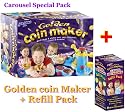 John Adams Golden Coin Maker And Refill Pack Carousel Special