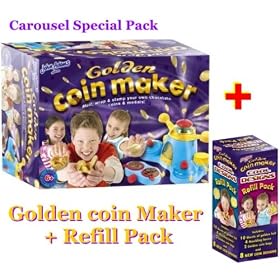 John Adams Golden Coin Maker And Refill Pack Carousel Special
