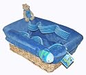 Nursery Basket, Sea Collection-blue