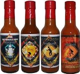 Wicked Tickle Ghost Pepper and Habanero Hot Sauce 4 Pack