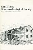 Bulletin of the Texas Archeological Society Volume 52/1981