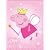 CharacterWorld Peppa Pig Princess Peppa Fleece Blanket