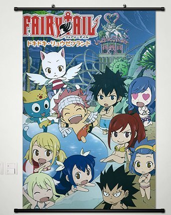 Home Decor Anime Fairy Tail Cosplay Wall Scroll Poster Fabric Painting 23.6 X 35.4 Inches-210