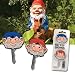 Garden gnome style Gnomes Key Car House Cap Covers Identifiers Novelty