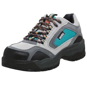 WORX by Red Wing Shoes Women's 5882 Grey Steel Toe Athletic Low Hiker