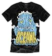 OCEANA - Tidal Wave - Black T-shirt