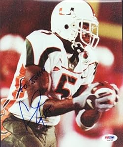 Andre Johnson Autographed/Hand Signed 8x10 Photo University of Miami To John PSA/DNA #S43735