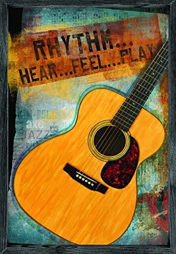 Forest Creations Magnet Art Print, Black, Rhythm