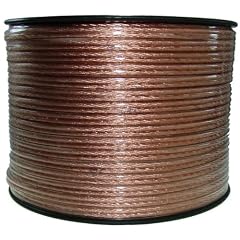 Lautsprecherkabel transparent 2x2,5mm� 50m Ring mit Polarit�tskennzeichnung