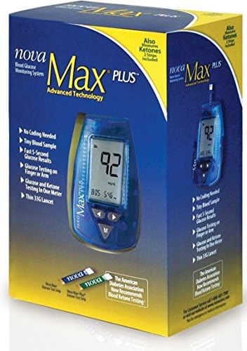Nova Max Plus Blood Glucose Monitoring System