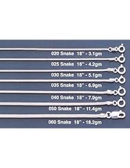 Silverflake -TDA Snake 030 Chain 1.2mm